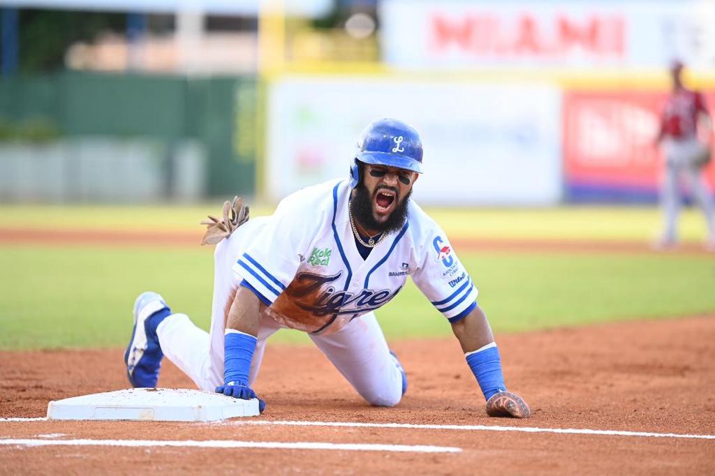 Emilio Bonifacio, jugador de los Tigres del Licey (Foto Fuente externa)