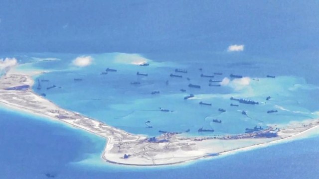 China ha establecido grandes bases militares en los arrecifes que rodean la isla Taiping", avisa el ministro de Exteriores taiwánés