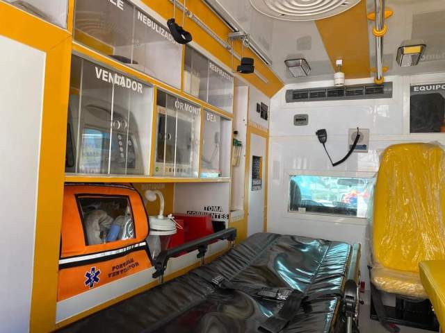 La ambulancia está equipada con tecnología de última generación (Foto: Fuente externa)